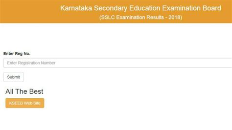 Karnataka SSLC Class 10 Result 2018: KSEEB Karnataka Class .